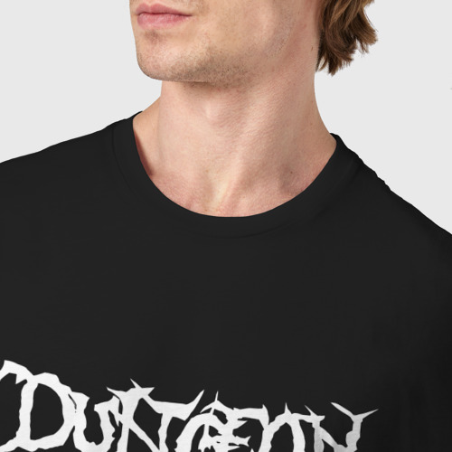 Мужская футболка хлопок Brutal Dungeon Master, цвет черный - фото 6