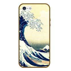 Чехол для iPhone 5/5S матовый Великая волна