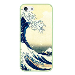 Чехол для iPhone 5/5S матовый Великая волна