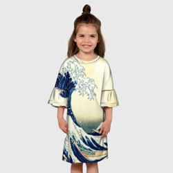 Детское платье 3D Великая волна - фото 2