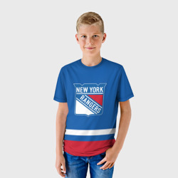 Детская футболка 3D New York Rangers Панарин - фото 2