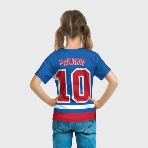 Детская футболка 3D New York Rangers Панарин, цвет 3D печать - фото 6