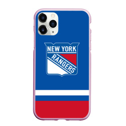 Чехол для iPhone 11 Pro Max матовый New York Rangers Панарин