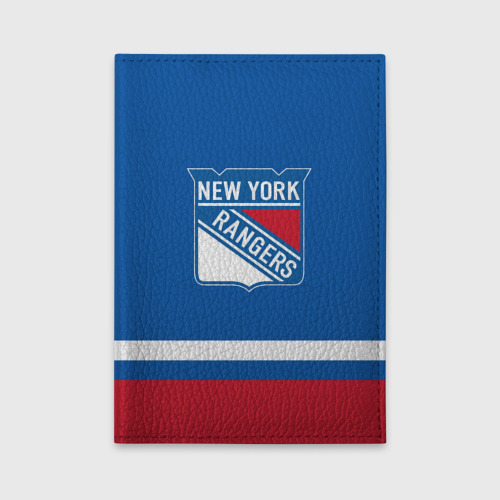 Обложка для автодокументов New York Rangers Панарин, цвет зеленый