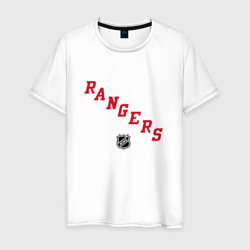 New York Rangers NHL – Мужская футболка хлопок с принтом купить со скидкой в -20%