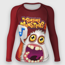 Женский рашгард 3D My singing monster