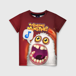 Детская футболка 3D My singing monster