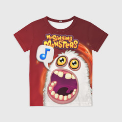 Детская футболка 3D My singing monster