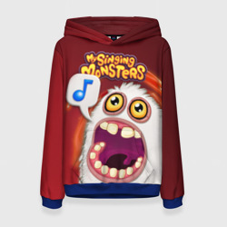 Женская толстовка 3D My singing monster