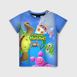 Мои поющие монстры – Детская футболка 3D с принтом купить со скидкой в -33%
