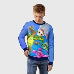 Детский свитшот 3D Мои поющие монстры - фото 2