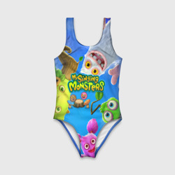 Детский купальник 3D Мои поющие монстры - фото 2