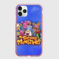 Чехол для iPhone 11 Pro Max матовый My singing monsters поющие монстры