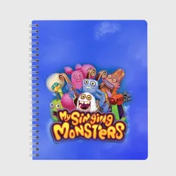 Тетрадь My singing monsters поющие монстры