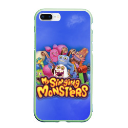 Чехол для iPhone 7Plus/8 Plus матовый My singing monsters поющие монстры