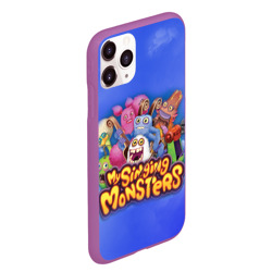 Чехол для iPhone 11 Pro Max матовый My singing monsters поющие монстры - фото 2