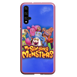 Чехол для Honor 20 My singing monsters поющие монстры