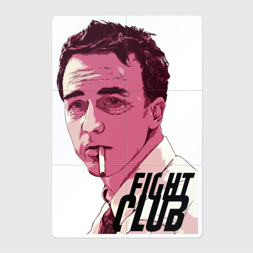 Магнитный плакат 2Х3 Fight club - Edward Norton