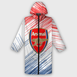 Мужской дождевик 3D Арсенал Arsenal logo