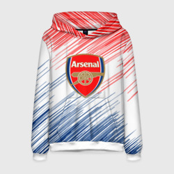 Мужская толстовка 3D Арсенал Arsenal logo