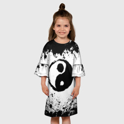 Детское платье 3D Инь Янь Гранж - фото 2