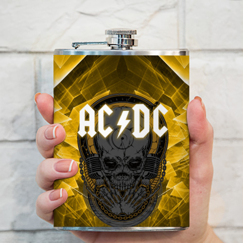 Фляга AC DC skull rock - фото 3