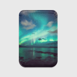 Картхолдер Magsafe магнитный Aurora borealis