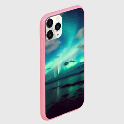 Чехол для iPhone 11 Pro Max матовый Aurora borealis - фото 2