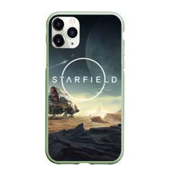 Чехол для iPhone 11 Pro матовый На поверхности Starfield