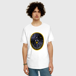 Мужская футболка хлопок Oversize Astrodynamics Starfield - фото 2