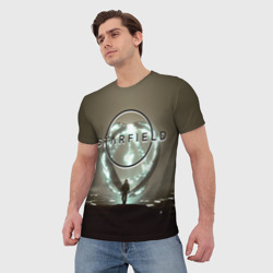 Мужская футболка 3D Артефакт Starfield - фото 2
