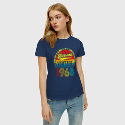Женская футболка хлопок Единственный в своем роде 1968 - фото 2