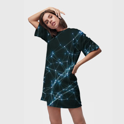 Платье-футболка 3D Neural Network - фото 2