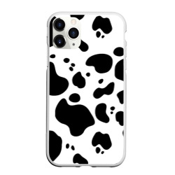 Чехол для iPhone 11 Pro Max матовый Пятна Далматина