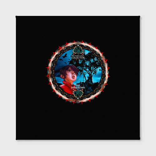 Холст квадратный The Studio Album Collection - Shinedown, цвет 3D печать - фото 2