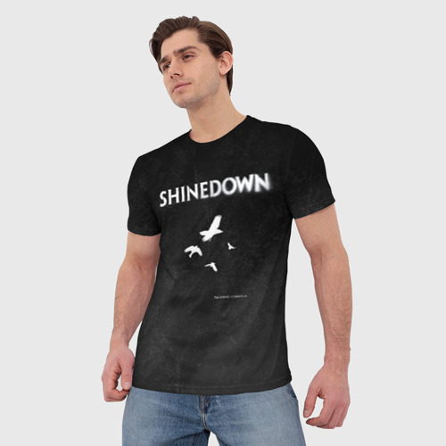 Мужская футболка 3D The Sound of Madness Shinedown, цвет 3D печать - фото 3
