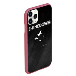Чехол для iPhone 11 Pro Max матовый The Sound of Madness Shinedown - фото 2