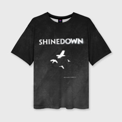 Женская футболка oversize 3D The Sound of Madness Shinedown