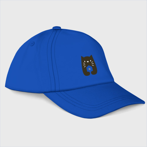 Бейсболка Homie cat, цвет синий