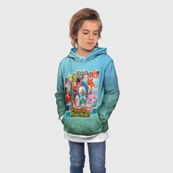 Детская толстовка 3D Мои поющие монстры персонажи - фото 2