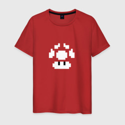 Мужская футболка хлопок Супергриб Гриб жизни из Марио