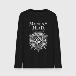 Мужской лонгслив хлопок Machine Head арт