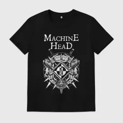 Мужская футболка хлопок Machine Head арт