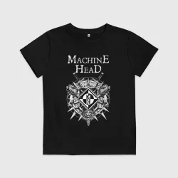 Детская футболка хлопок Machine Head арт