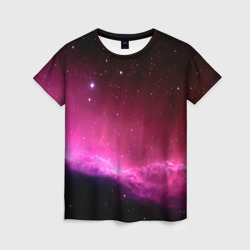 Женская футболка 3D Night Nebula