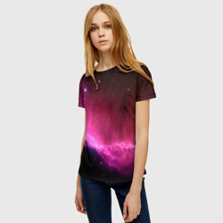 Женская футболка 3D Night Nebula - фото 2