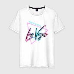 Лас Вегас Невада – Мужская футболка хлопок с принтом купить со скидкой в -20%