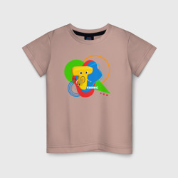 Детская футболка хлопок Теннис в Буквогороде