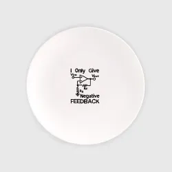 Тарелка Инженер - I only give negative feedback