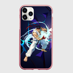 Чехол для iPhone 11 Pro Max матовый Рю-Street Fighter